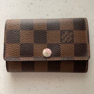 Louis Vuitton Damier Ebene 6 Key Holder